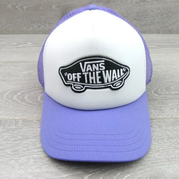 Vans Off The Wall Classic Patch Trucker Hat Snapback OS NEW - Picture 3 of 12